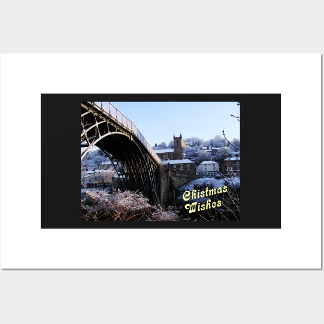 Ironbridge over The River Severn Wall Art by jalfc46